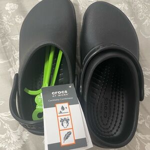 CROCS Black work clogs